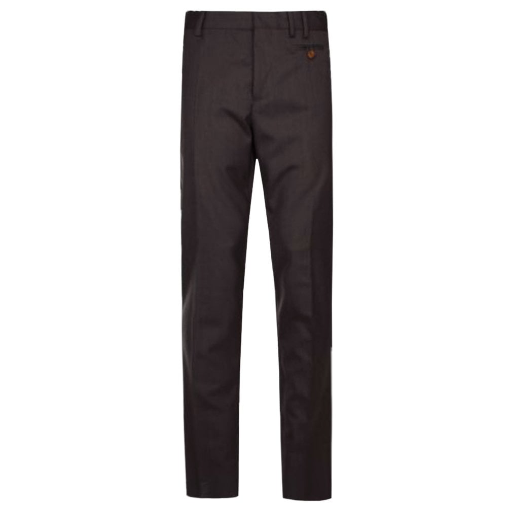 Vivienne Westwood Men&#39;s Button Trousers Brown