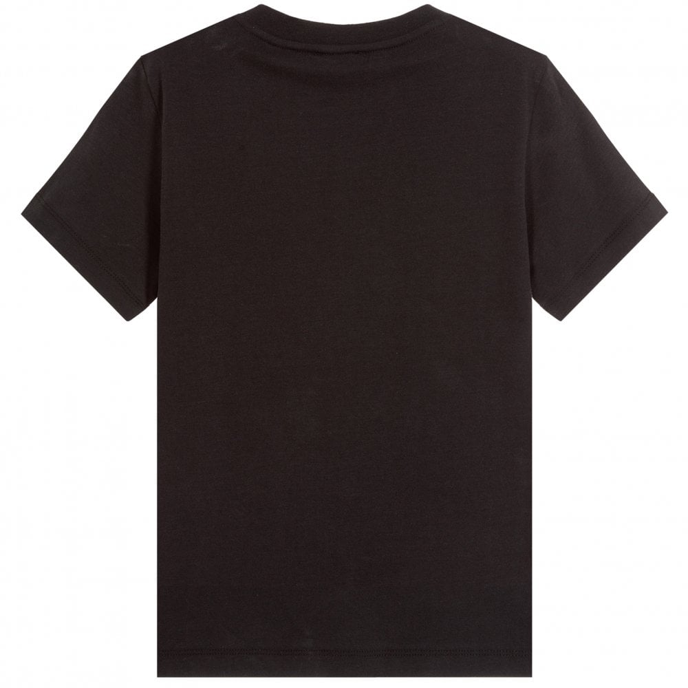 Lanvin Paris Boys &quot;L&quot; Logo T-Shirt Black