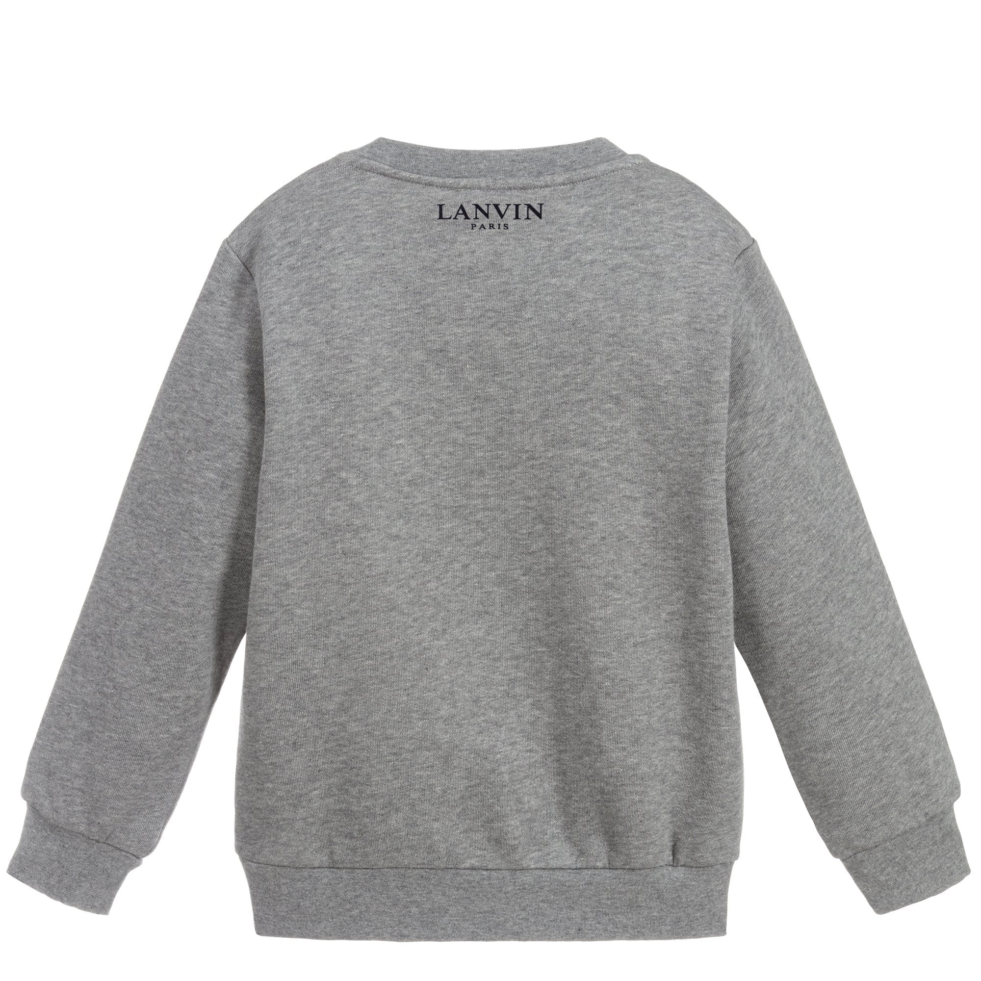 Lanvin Paris Boys Spider Sweatshirt Grey