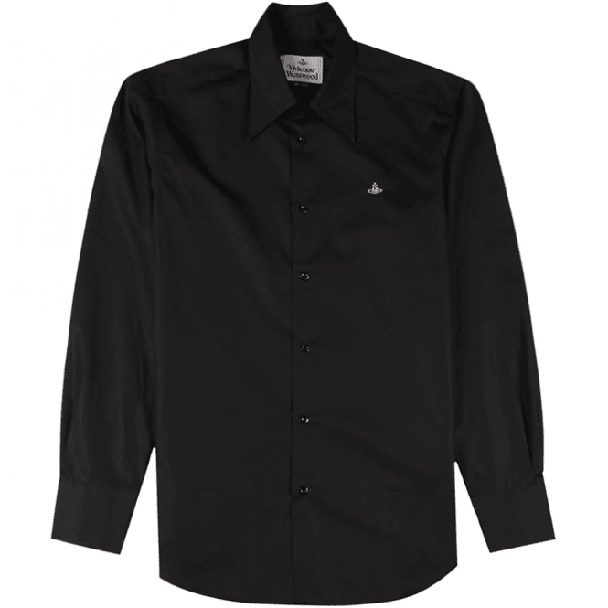Vivienne Westwood Men&#39;s Single Button Shirt Black