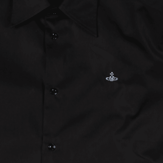 Vivienne Westwood Men&#39;s Single Button Shirt Black