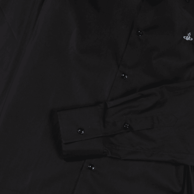 Vivienne Westwood Men&#39;s Single Button Shirt Black