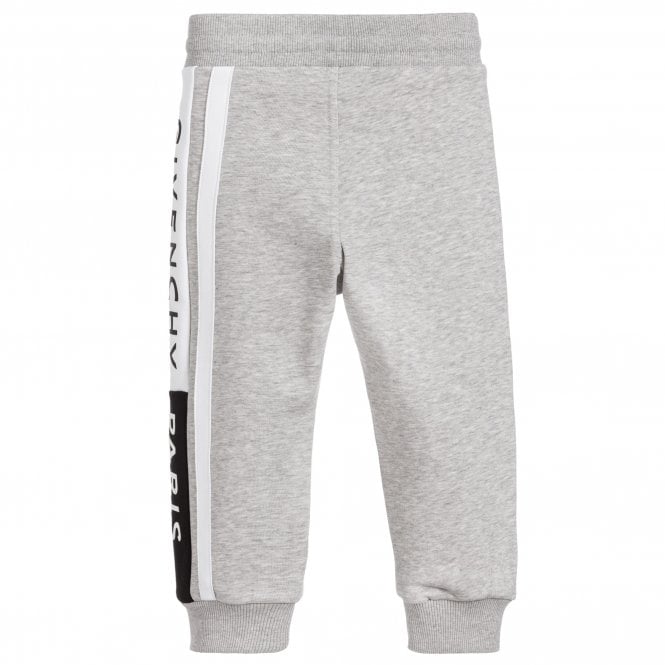 Givenchy Boys Logo Print Joggers Grey