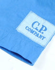 C.P Company Boys Logo Patch Swimshorts Blue
