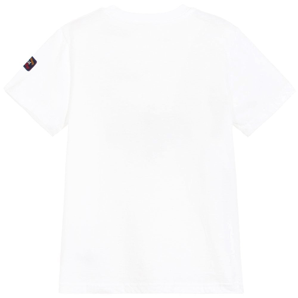 Paul &amp; Shark Boy&#39;s Stripped T-Shirt White