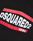 DSquared2 Men's Graphic Logo Print T-Shirt Black