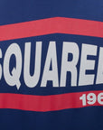 DSquared2 Men's Graphic Logo Print T-Shirt Blue