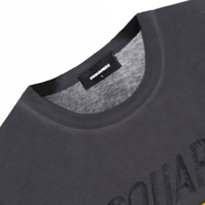 DSquared2 Men&#39;s Graphic Print 64 T-Shirt Grey