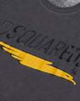 DSquared2 Men's Graphic Print 64 T-Shirt Grey