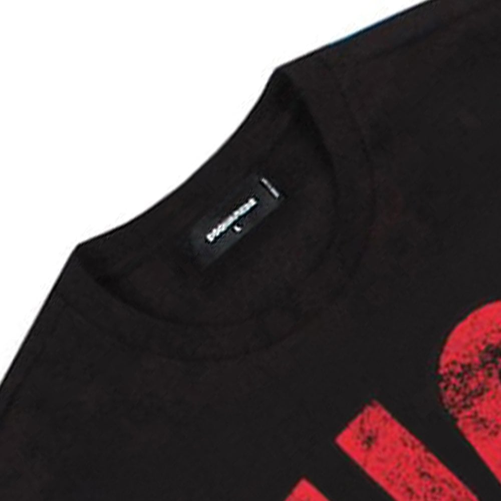 DSquared2 Men&#39;s Tuff Track Print T-Shirt Black