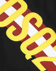 DSquared2 Men's Stripe DSQ2 Logo Jogger Shorts Black