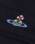 Vivienne Westwood Men's Orb Logo Short Sleeve Shirt Navy