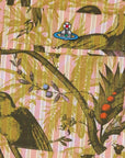 Vivienne Westwood Men's Birds And Berries Short Sleeve Shirt Green