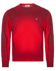 Vivienne Westwood Men's Faded Long Sleeve Pullover Red