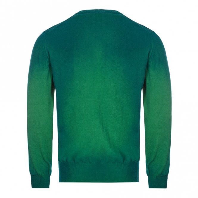 Vivienne Westwood Men&#39;s Faded Long Sleeve Pullover Green