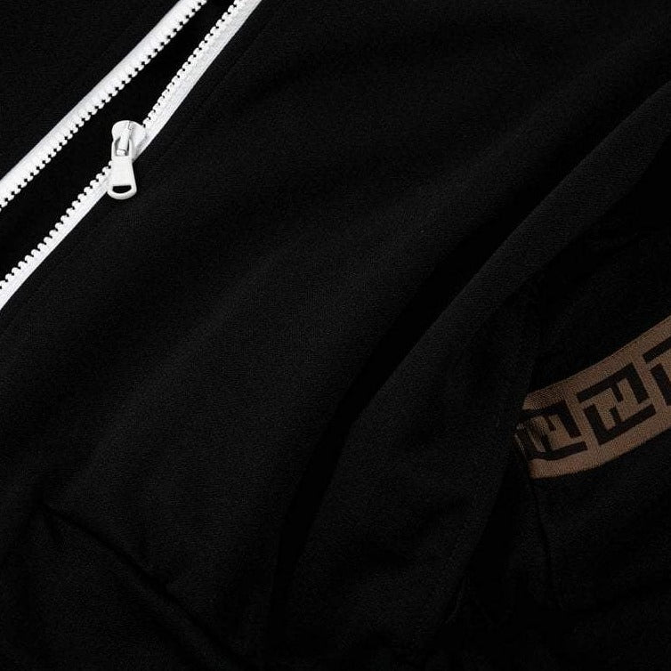 Fendi Boys Tape Logo Sweatshirt Black