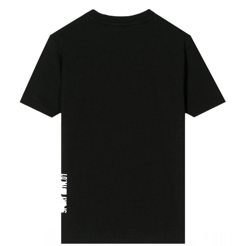 Dsquared2 Boys Sport Maple Leaf T-Shirt Black