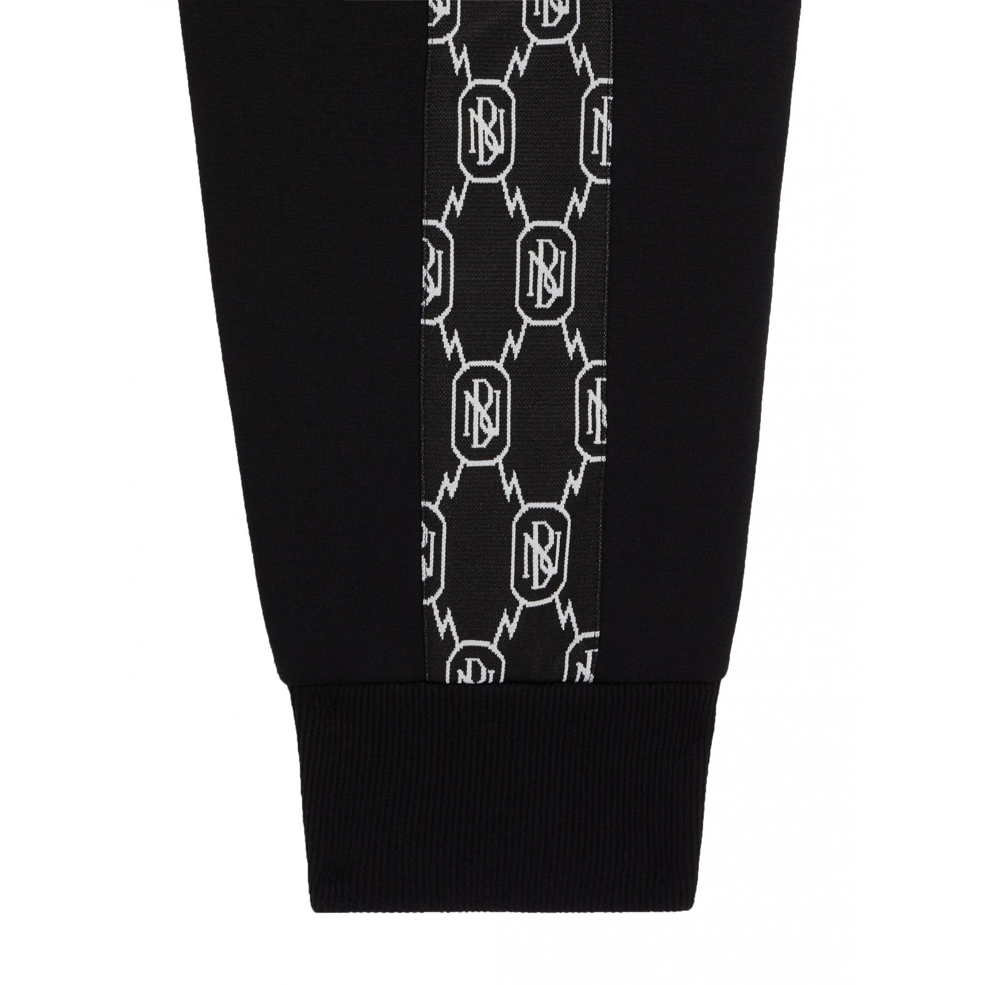 Neil Barrett Men&#39;s Monogram Joggers Black