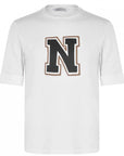 Neil Barrett Men's College T-shirt White