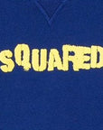 Dsquared2 Boys Stamped Crewneck Sweatshirt Blue