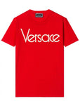 Versace Boys Logo T-shirt Red