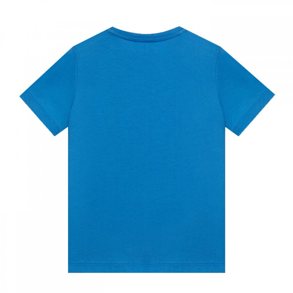 Versace Boys Triple Medusa T-shirt Blue