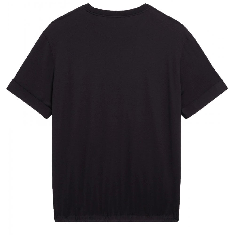 Neil Barrett Men&#39;s Panelled Relax Fit T-shirt Black