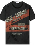 Dolce & Gabbana Boys Heritage T-shirt Grey