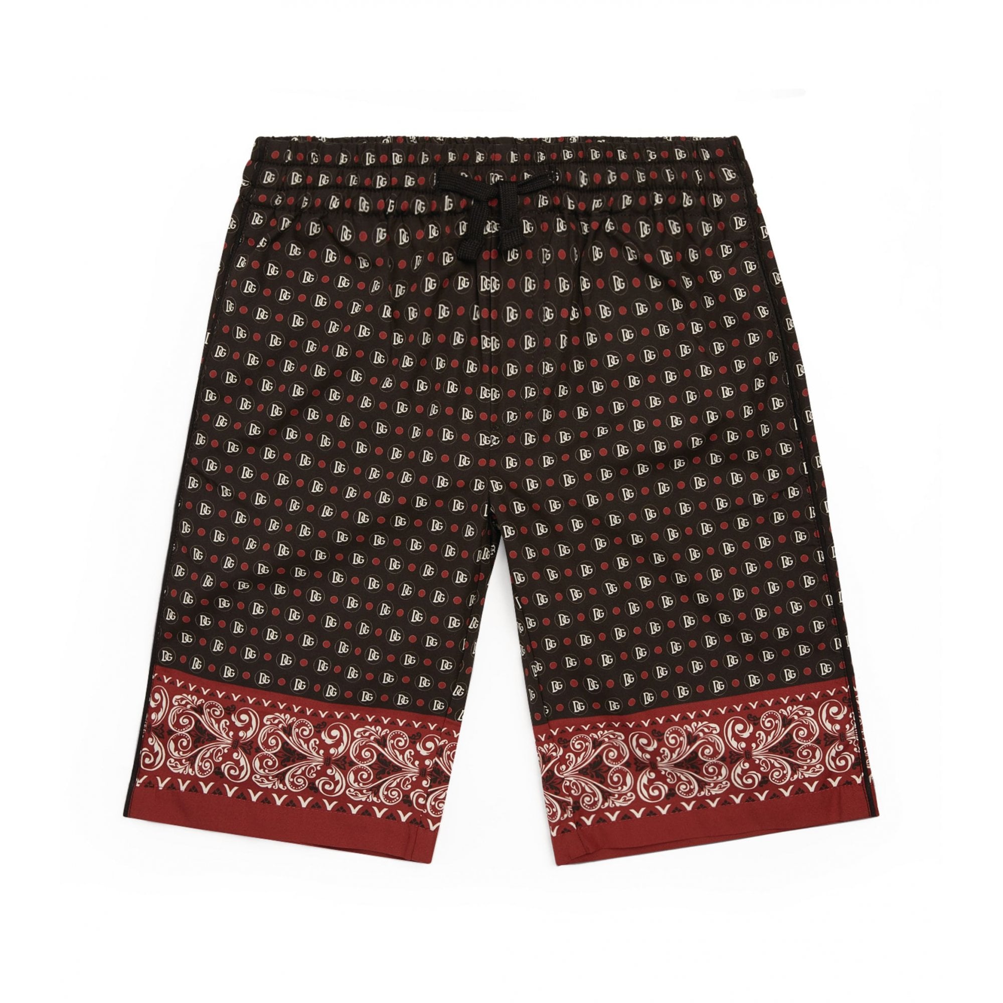 Dolce &amp; Gabbana Baby Boys Logo Swim Shorts Black