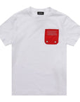Diesel Boys Logo T-Shirt White