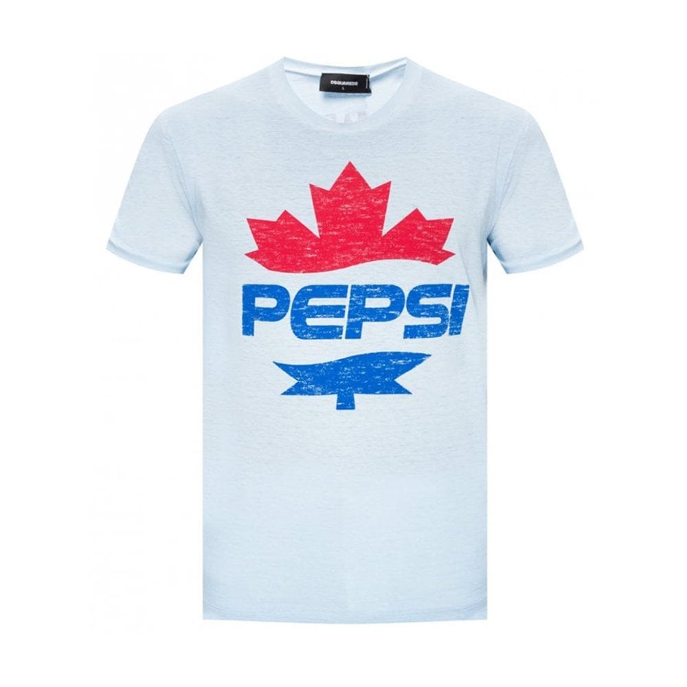 Dsquared2 Men&#39;s Pepsi T-shirt Blue