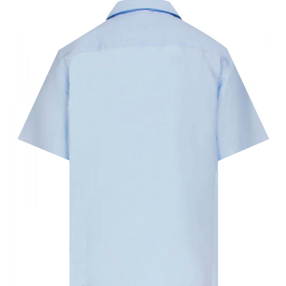 Kenzo Men&#39;s Half Sleeved Shirt Blue