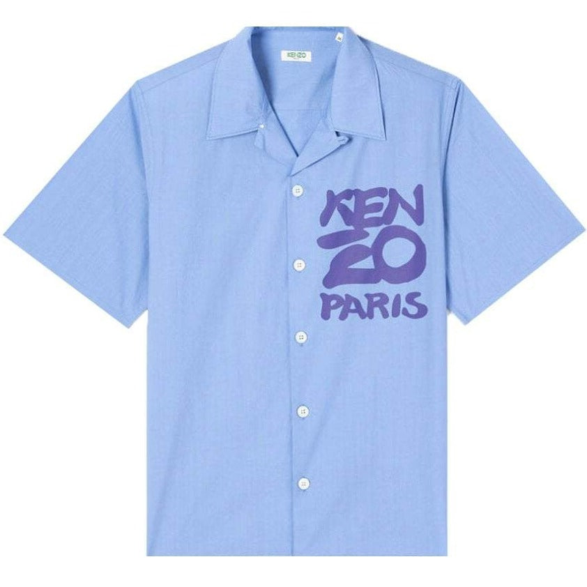 Kenzo Paris Men&#39;s Shirt Blue