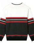 Dolce & Gabbana Boys Striped Print Sweatshirt Multicoloured