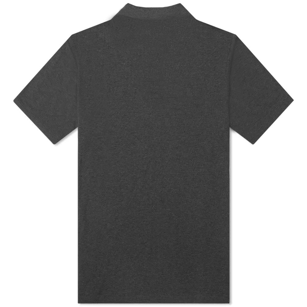 Y-3 Men&#39;s Pique Polo Black