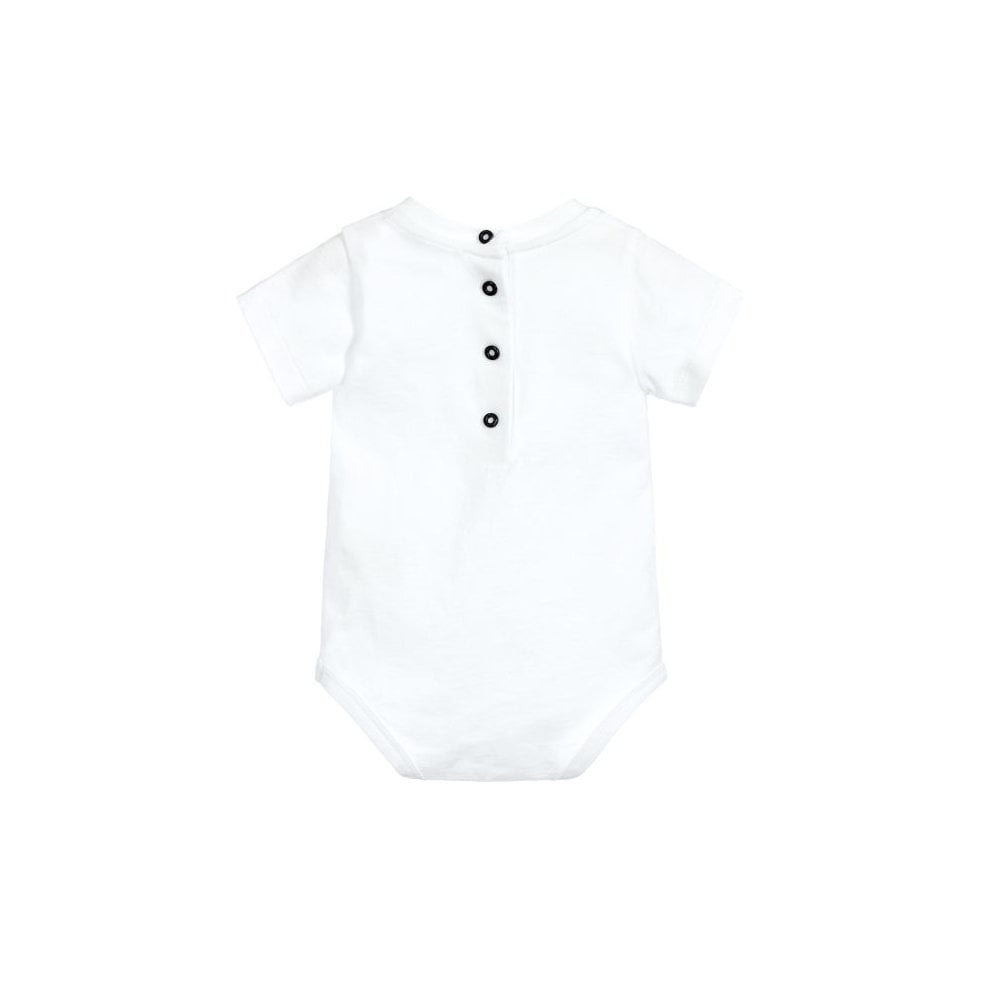 Balmain Baby Monochrome Bodysuit And Onesie Gift Set