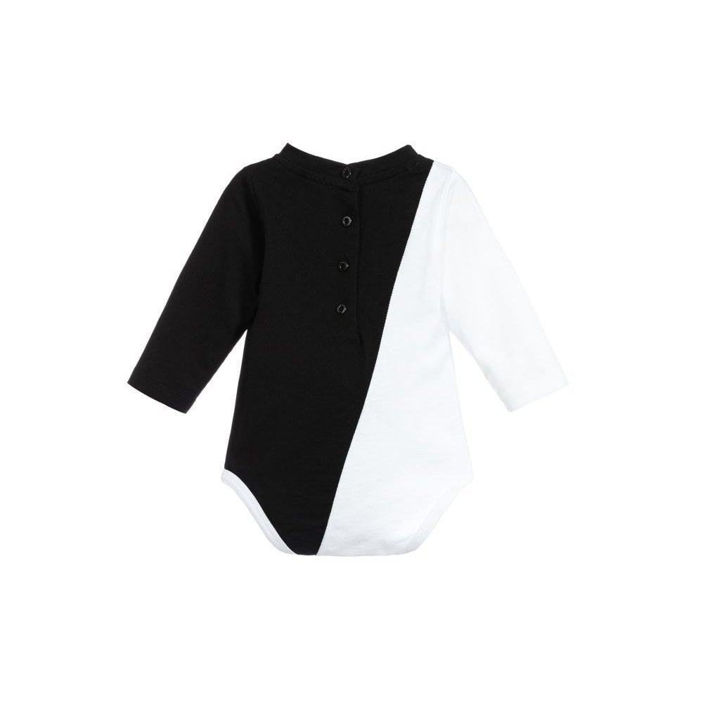 Balmain Baby Monochrome Bodysuit And Onesie Gift Set
