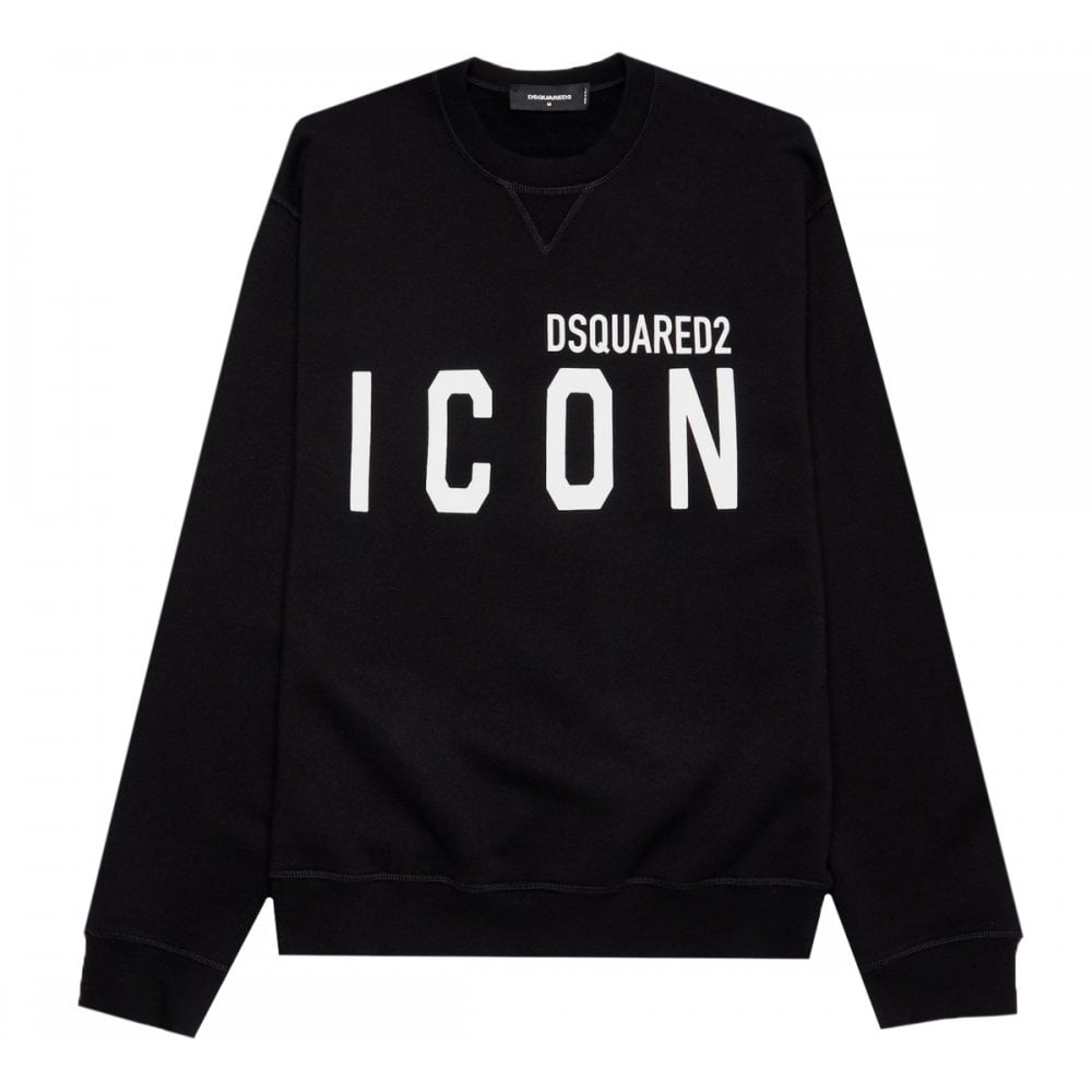 Dsquared2 Men&#39;s ICON Sweater Black