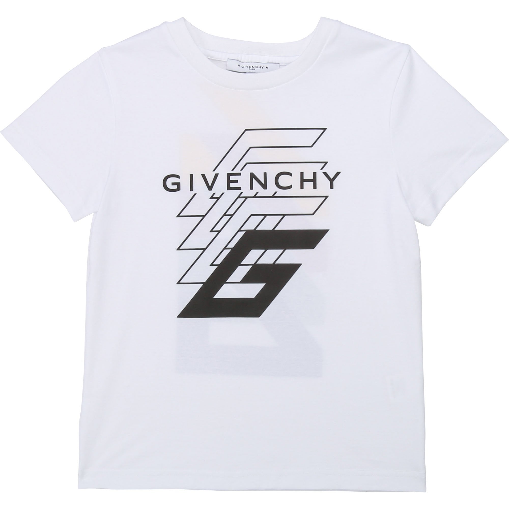 Givenchy Boys Cotton T-shirt White