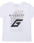 Givenchy Boys Cotton T-shirt White