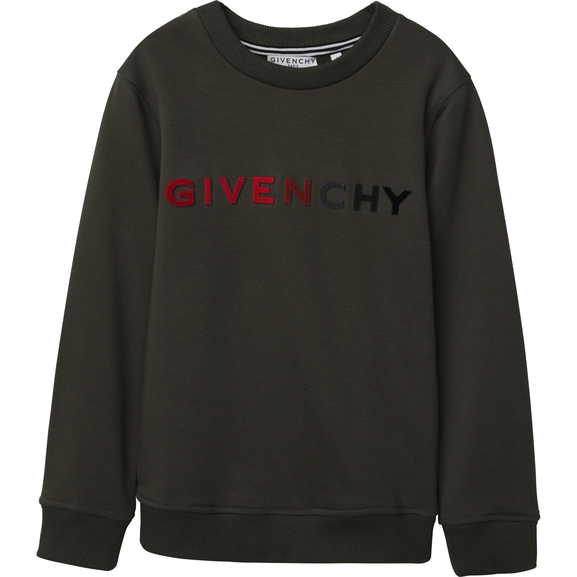 Givenchy Boys Logo Sweater Green