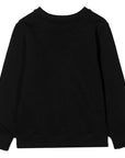 Givenchy Girls Foil Logo Print Sweatshirt Black