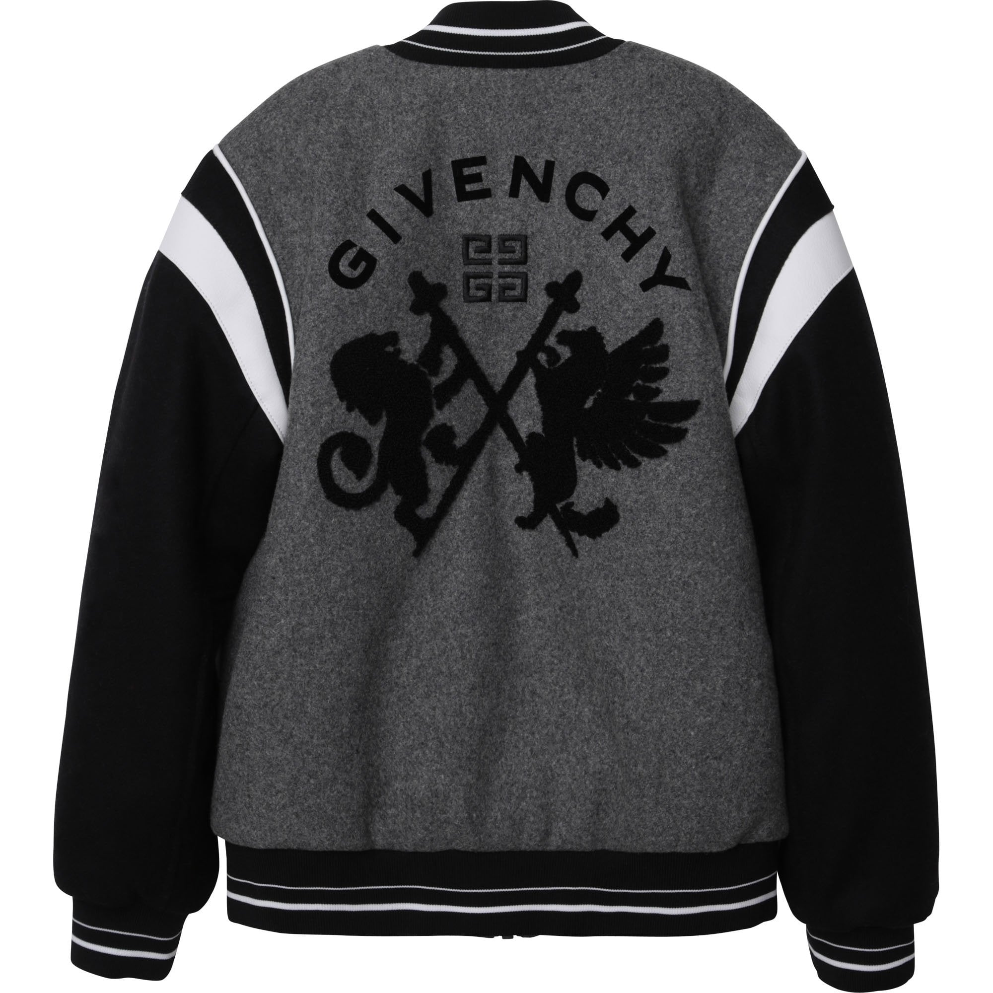 Givenchy Boys Bomber Jacket Grey