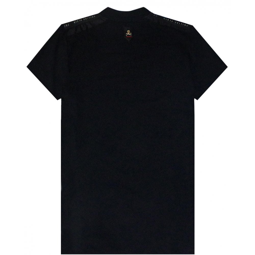 Philipp Plein Men&#39;s Logo Polo Black