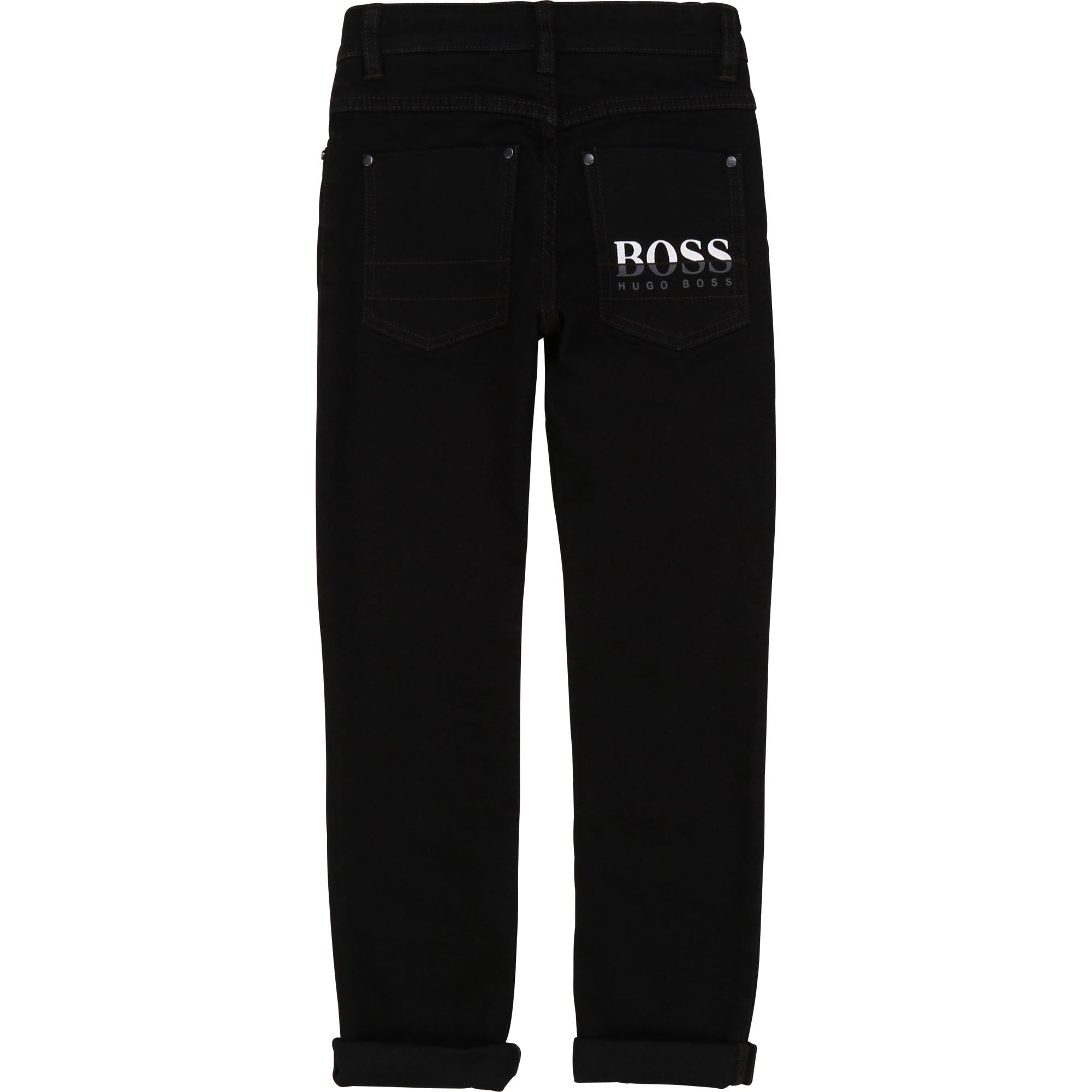Hugo Boss Boys Denim Jeans Black