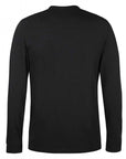 Neil Barrett Men's Long Sleeve Jersey T-shirt Black