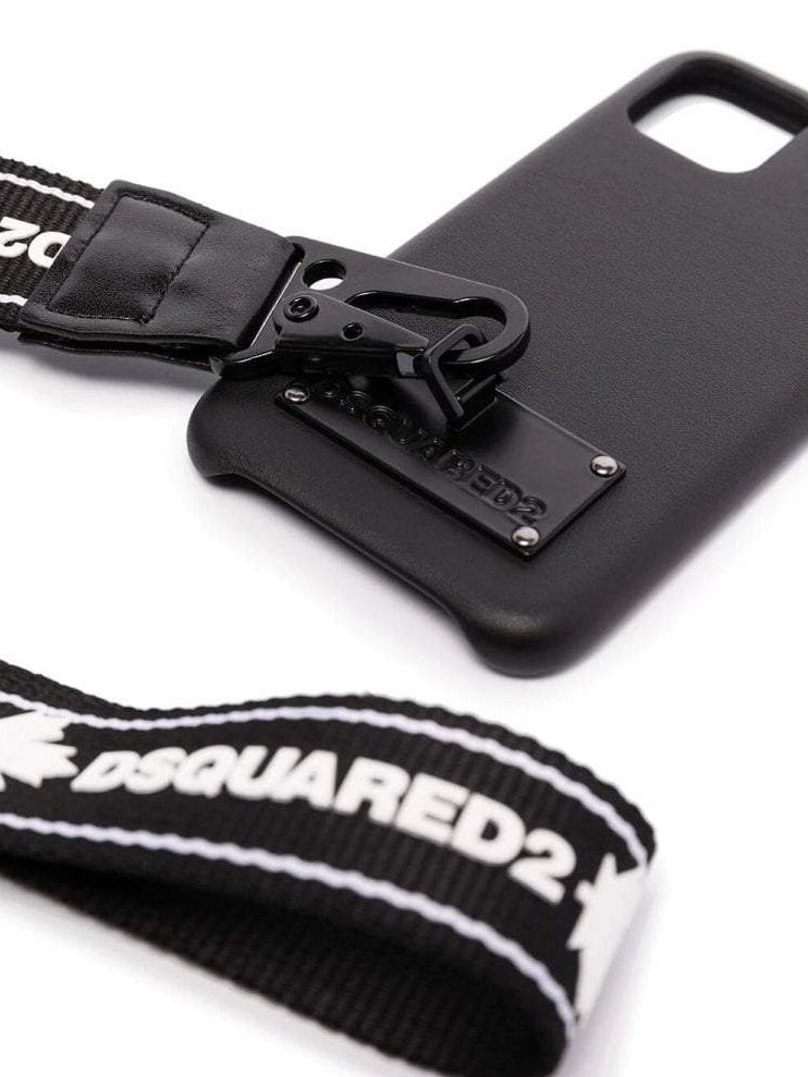 Dsquared2 iPhone 11 Pro Cover With Strap Black