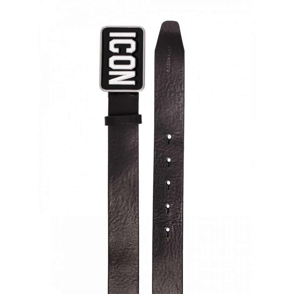 Dsquared2 Men&#39;s Icon Belt Black