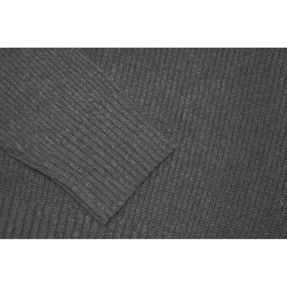 Z Zegna Men&#39;s Crewneck Knitwear Jumper Grey