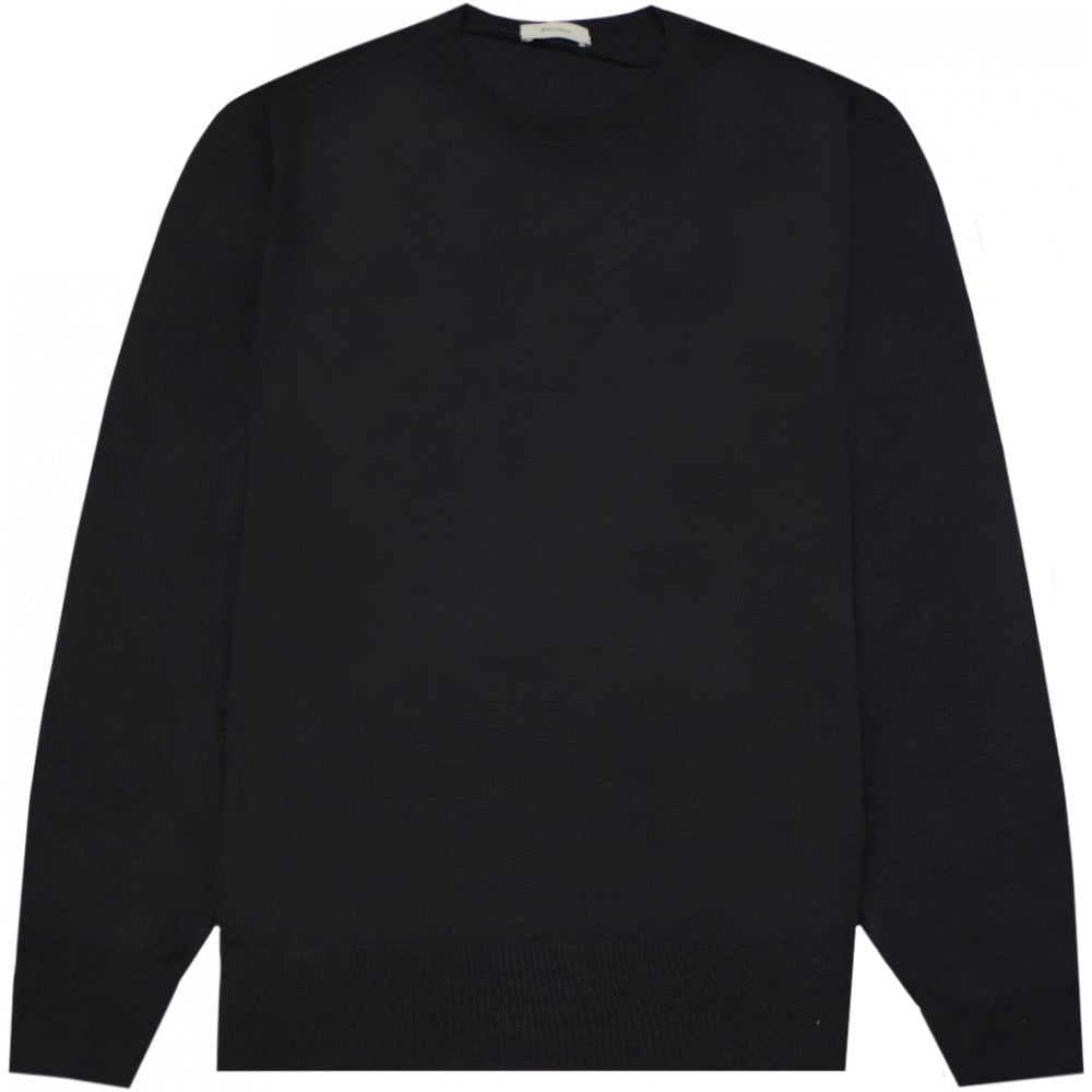 Z Zegna Men&#39;s Cashmere Crewneck Knitwear Black